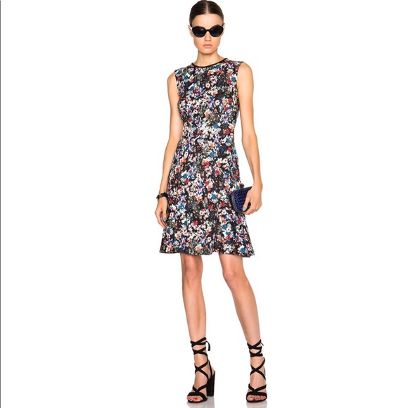 Erdem Multicolor Jelena Gloria Garden Dress